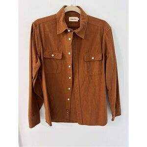 Taylor Stitch Yosemite Shirt Tobacco 40 / M Cotton Chamois Flannel Button Down